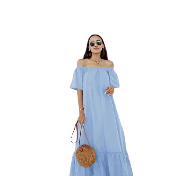Φόρεμα Χαμόγελο Γαλάζιο