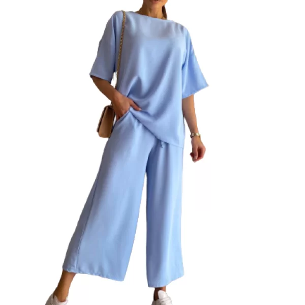 Σετ Ζιπκιλότ Μπλούζα Rain Γαλάζιο