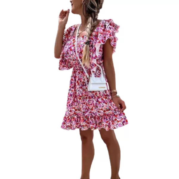 Φόρεμα Tulip Φουξ