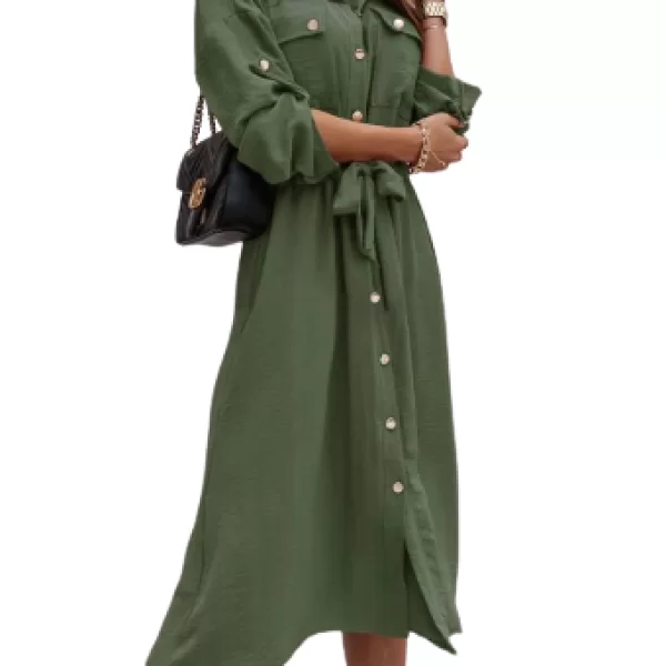 Φόρεμα Anabell Χακί