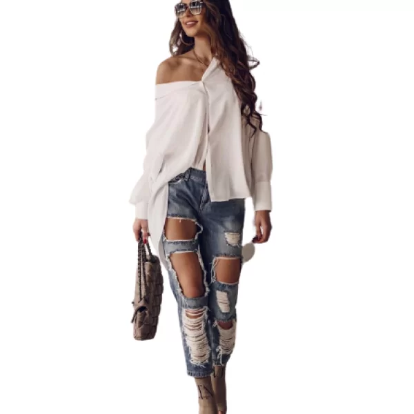 Πουκάμισο Penny Λευκό