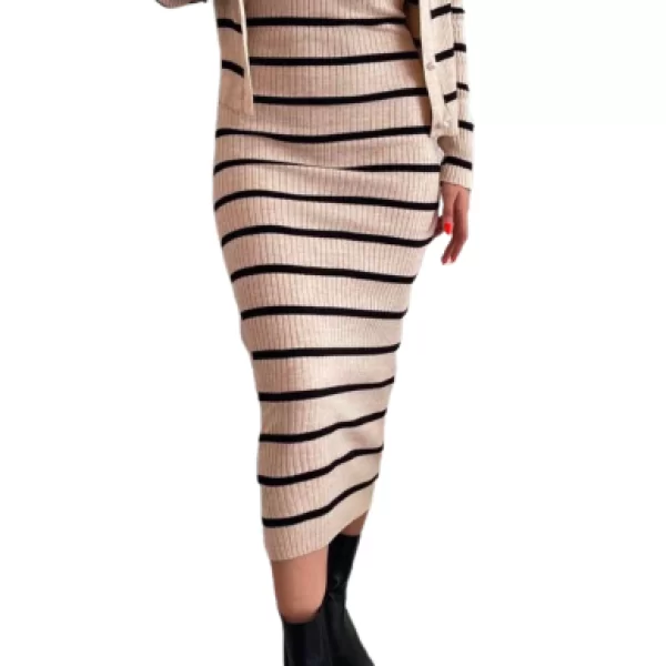 Σετ Φόρεμα Ζακετάκι Mary Μπέζ