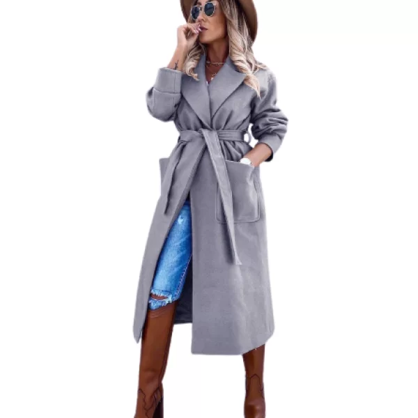 Παλτό Wranta Γκρί