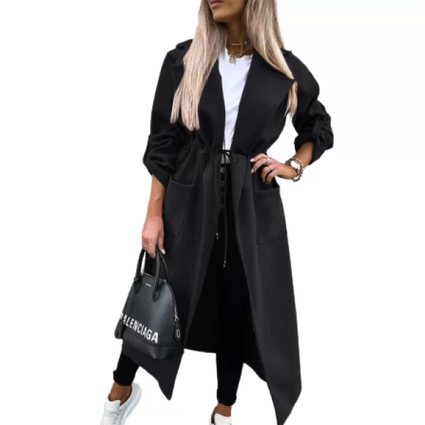 Παλτό Valetta Μαύρο