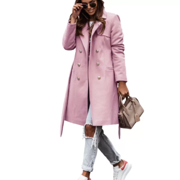 Παλτό Sweetwater Ρόζ