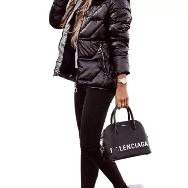 Μπουφάν Amelia Μαύρο