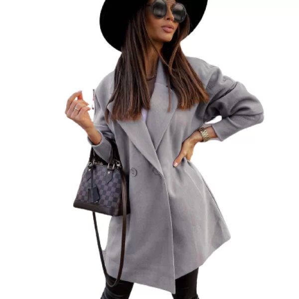 Παλτό Helsinki Γκρί