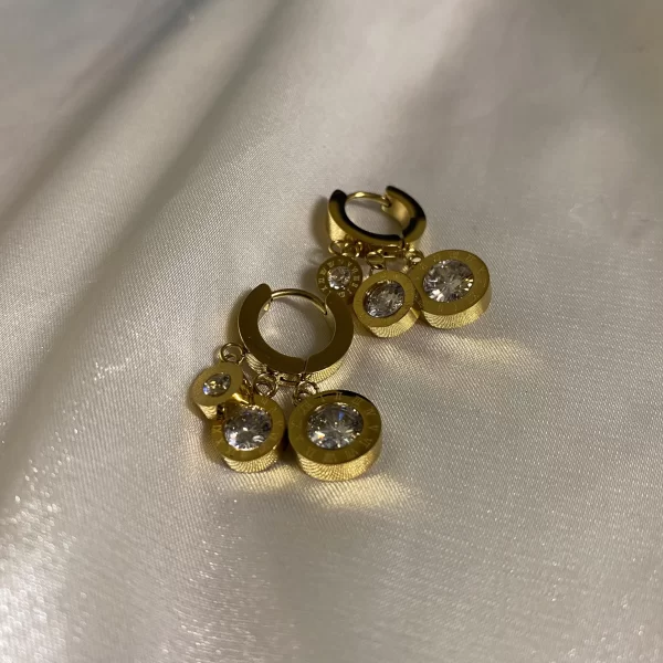 Σκουλαρίκια Tarraco Χρυσά