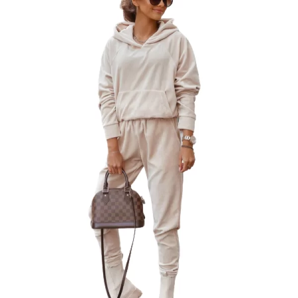 Σετ Φόρμας Laoura Μπέζ