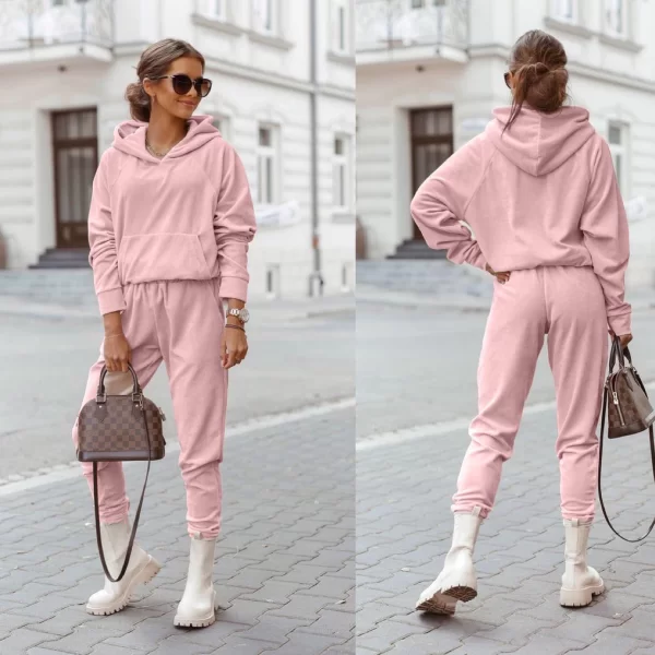 Σετ Φόρμας Laoura Ρόζ