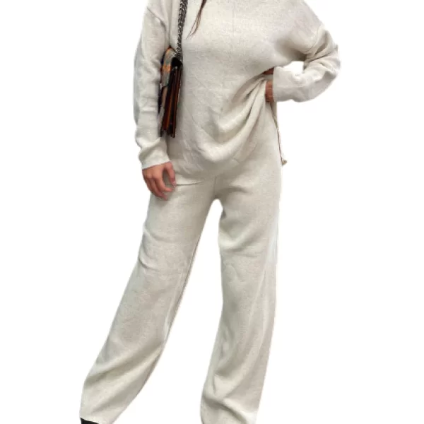 Σετ Παντελόνι Μπλούζα Belle Μπέζ