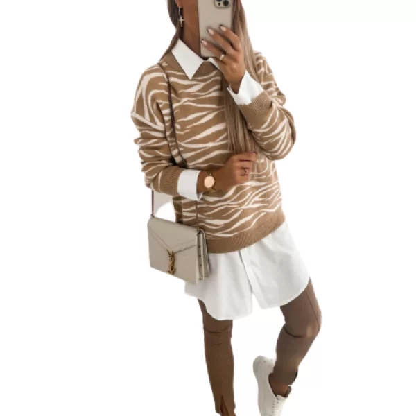 Μπλούζα Maximus Κάμελ