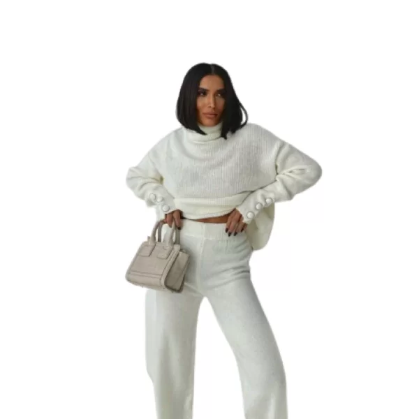 Σετ Μπλούζα Παντελόνι Duke Εκρού