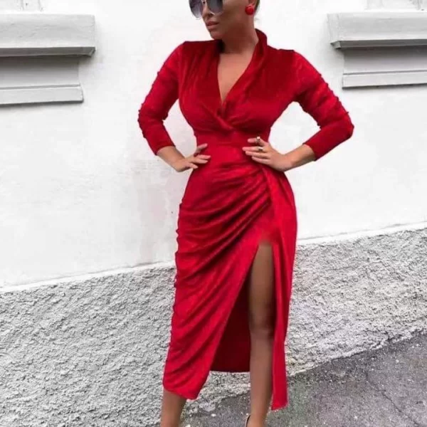 Φόρεμα Lampsi Κόκκινο