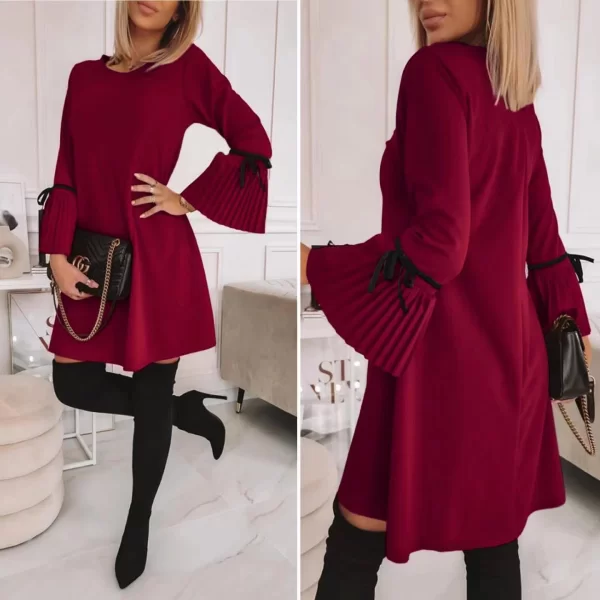 Φόρεμα Glacia Μπορντώ