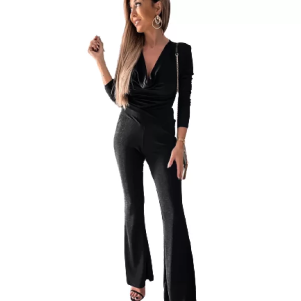 Σετ Παντελόνι Μπλούζα Flake Μαύρο