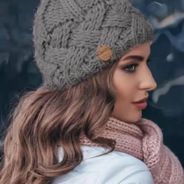 Σκούφος Let It Snow Γραφίτης