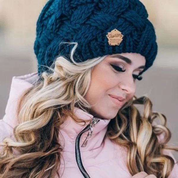 Σκούφος Let It Snow Μπλέ